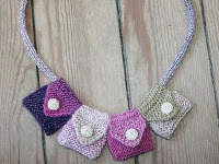 amiestickdesign Necklace with Little Purses